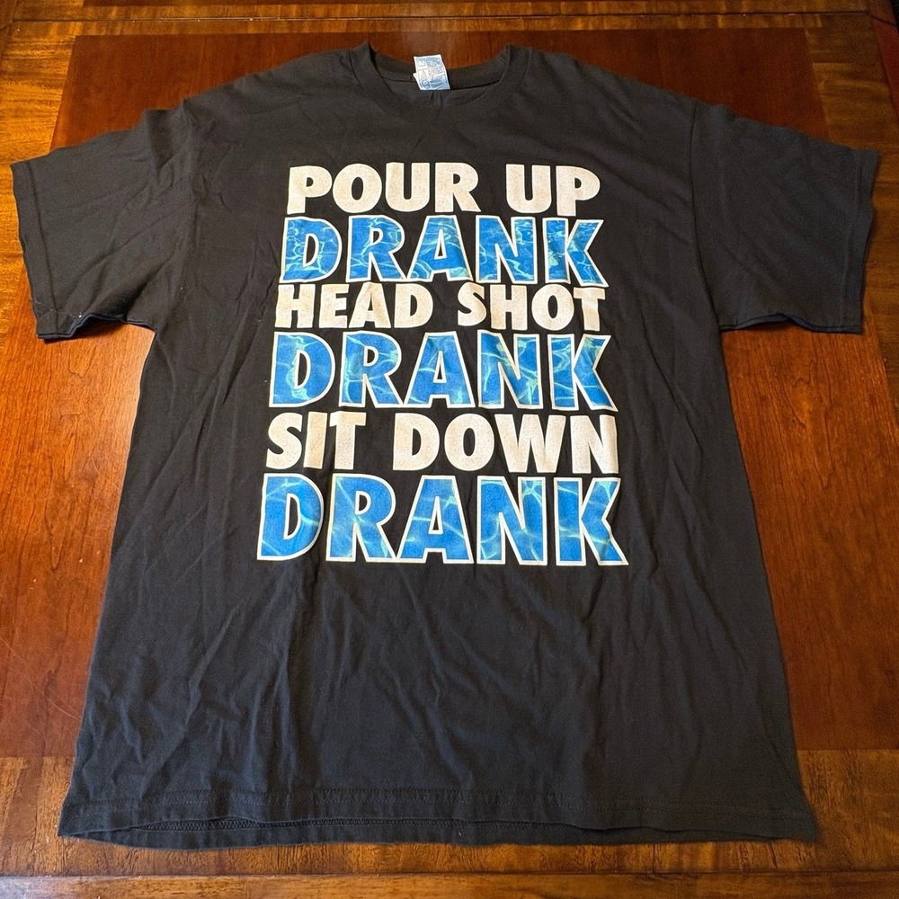 Kendrick Lamar Swimming‎ Pools Drank Graphic T Shirt Black XL Rap Tee